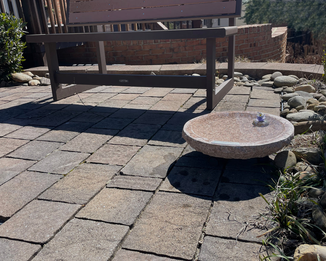 example placement for the garden oasis